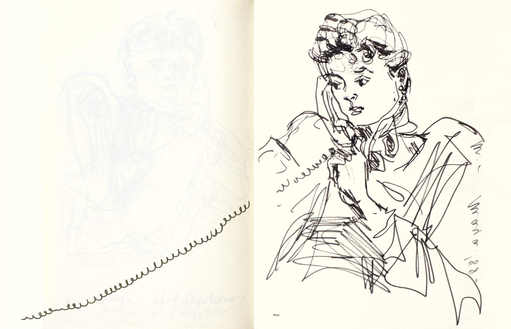 Madeleine Emo Capodilista,  Bouquet de Croquis