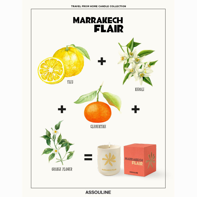 Marrakech Flair - Travel From Home Scented Candle