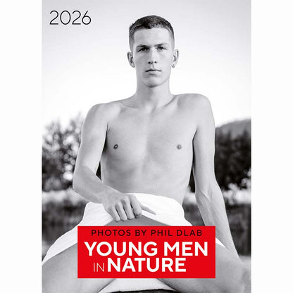 Kalender 2026 Young Men in Nature, Phil Dlab