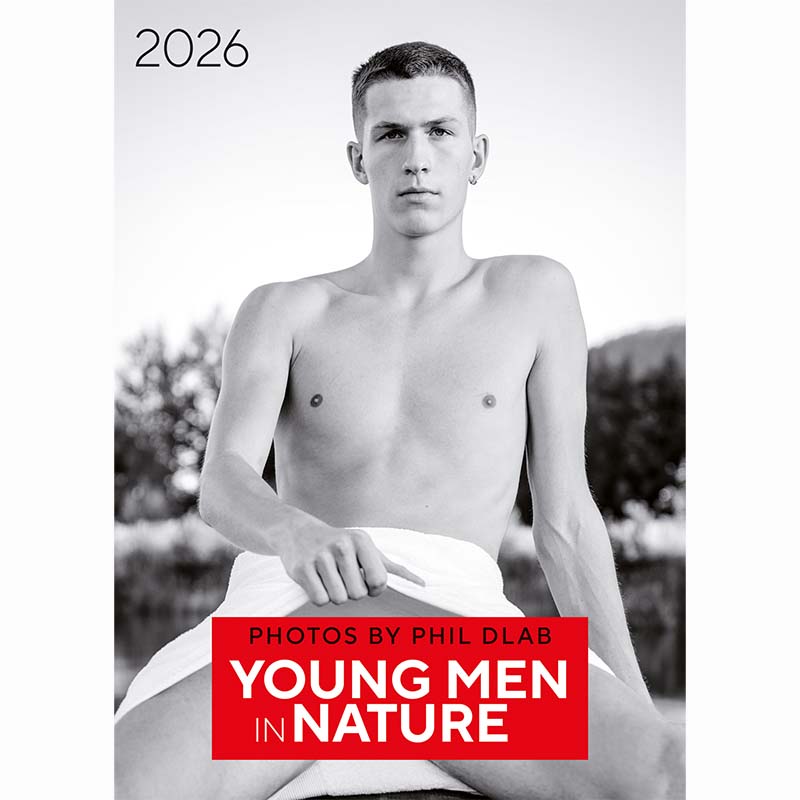 Kalender 2026 Young Men in Nature, Phil Dlab