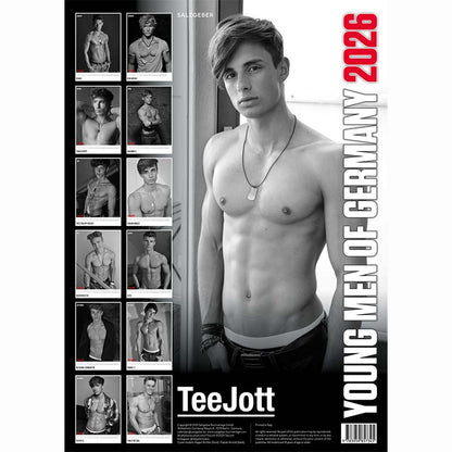 Kalender 2026 Young Men of Germany, TeeJott