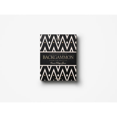 Lacquered Backgammon, Black