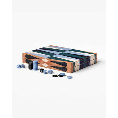 Lacquered Backgammon
