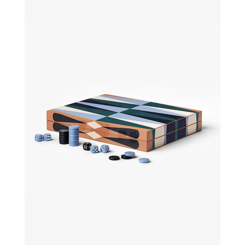 Lacquered Backgammon