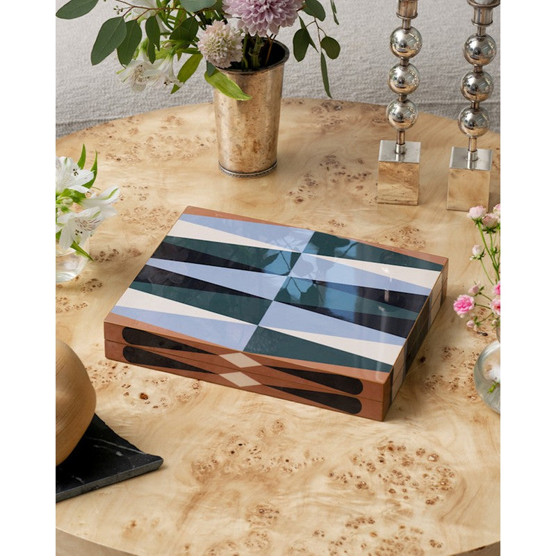 Lacquered Backgammon