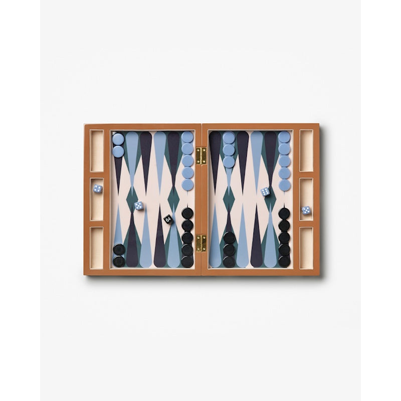 Lacquered Backgammon